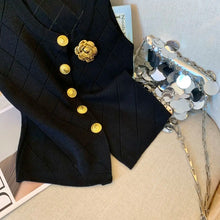 Load image into Gallery viewer, Vintage Elegant Luxury Chic Vest
