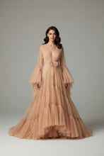 Load image into Gallery viewer, Bridal Boudoir Gown Tulle
