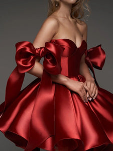 Ball Gown Satin Straps