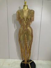 Load image into Gallery viewer, Luxury Sparkly Diamonds Tassels