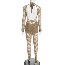 Load image into Gallery viewer, See Through Lace Jumpsuit
