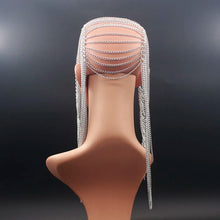 Load image into Gallery viewer, Luxury Punk Head Chain Hair