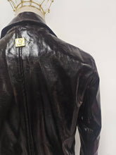 Load image into Gallery viewer, Patchwork Pockets Leather Jacket