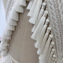 Load image into Gallery viewer, Lace A Line Halter Wedding Dress