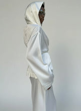 Load image into Gallery viewer, White Satin 2 Piece Set