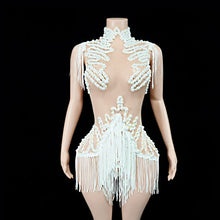 Load image into Gallery viewer, Rhinestone rhinestone Bodysuit