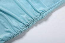 Load image into Gallery viewer, Velvet Tassel Hem Dress