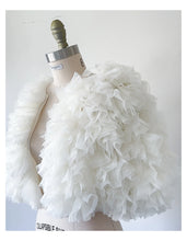Load image into Gallery viewer, Trimmed Tulle Short  Jacekt