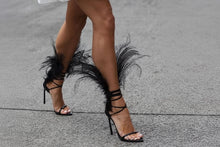 Load image into Gallery viewer, Midnight Plume Sandals