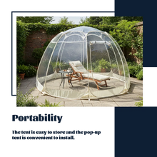 Load image into Gallery viewer, Large Instant Pop-Up Bubble Tent