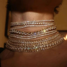 Load image into Gallery viewer, Luxury Multilayers Crystal Choker
