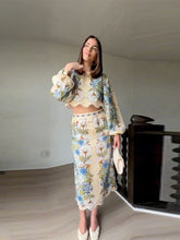 Load image into Gallery viewer, Print Mini Skirts Set