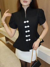 Load image into Gallery viewer, Single Breasted Blouse