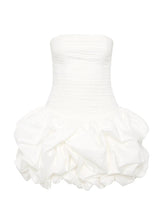 Load image into Gallery viewer, Solid Spliced Ruffles Slimming Dress