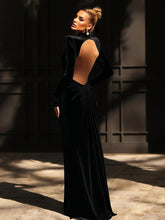 Load image into Gallery viewer, Backless Maxi Dress