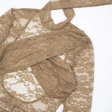 Load image into Gallery viewer, See Through Lace Jumpsuit