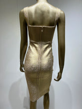 Load image into Gallery viewer, Classic Bronzing Bandage Dress