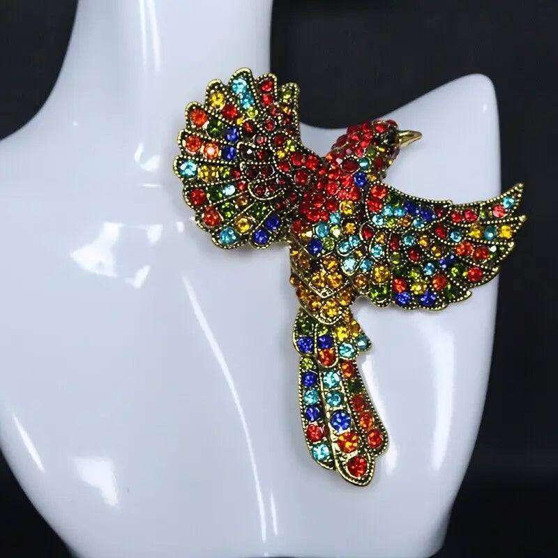 Medieval Vintage Bird Brooch Pin