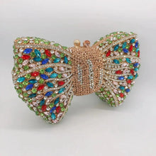 Load image into Gallery viewer, Newest Rhinestone Clutch Purse