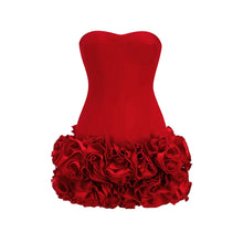 Load image into Gallery viewer, Autumn Strapless Party Dress