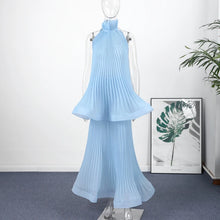 Load image into Gallery viewer, Elegant Ruffles Hem Tops Skirt Suit