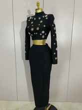 Load image into Gallery viewer, Two Piece Set Celebrity Evening Party Dress