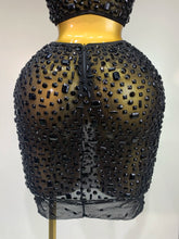 Load image into Gallery viewer, Luxury Rhinestone Mesh See Through