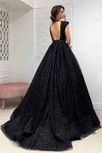 Load image into Gallery viewer, Open Back Prom Dress