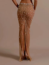 Load image into Gallery viewer, See Through Mesh Long Dress