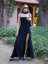 Load image into Gallery viewer, Mesh Patchwork Maxi Dress