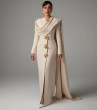 Load image into Gallery viewer, 1 Pcs Blazer Long Prom Dress Overcoat