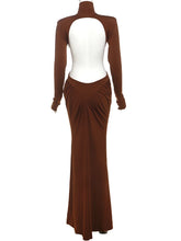 Load image into Gallery viewer, Backless Maxi Dress