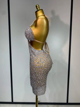 Load image into Gallery viewer, Sparkly Luxury Crystal Rhinestones Bodycon Dress