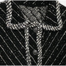 Load image into Gallery viewer, Elegant Tweed Jackets Mini Skirt Set