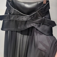 Load image into Gallery viewer, PU Leather Long Skirt