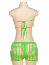 Load image into Gallery viewer, Beachwear crochet 2 Two Piece Dress Set