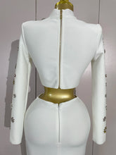 Load image into Gallery viewer, Two Piece Set Celebrity Evening Party Dress