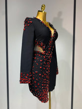 Load image into Gallery viewer, Black Bandage Dress