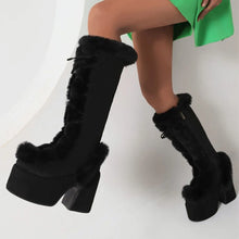 Load image into Gallery viewer, Chunky  Mid-Calf Boots