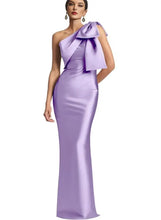 Load image into Gallery viewer, Elegant One Shoulder Mermaid Prom Dress