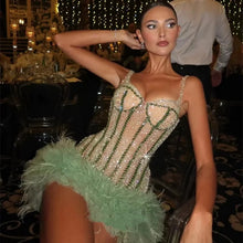 Load image into Gallery viewer, Corset Mini Dress
