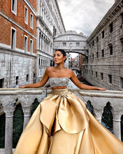 Load image into Gallery viewer, Big Bow Satin Long Party Skirt