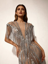 Load image into Gallery viewer, Luxury Sparkly Diamonds Tassels