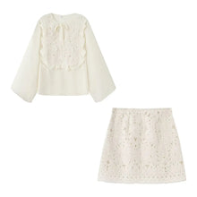 Load image into Gallery viewer, Long Sleeve Lace Up Suit