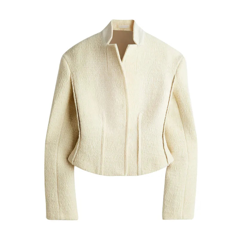 Vintage White Stand Collar Set