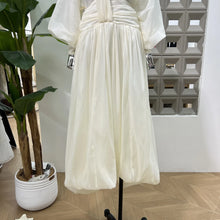 Load image into Gallery viewer, High Wiast A-line Dress