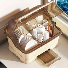 Load image into Gallery viewer, Dish Rack with Lid