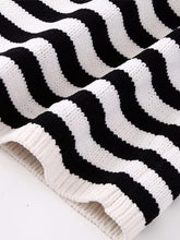 Load image into Gallery viewer, Striped Knitted Skirt Sets
