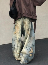 Load image into Gallery viewer, Denim Pants Oversized