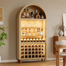 Load image into Gallery viewer, Arched Wine Bar Cabinet